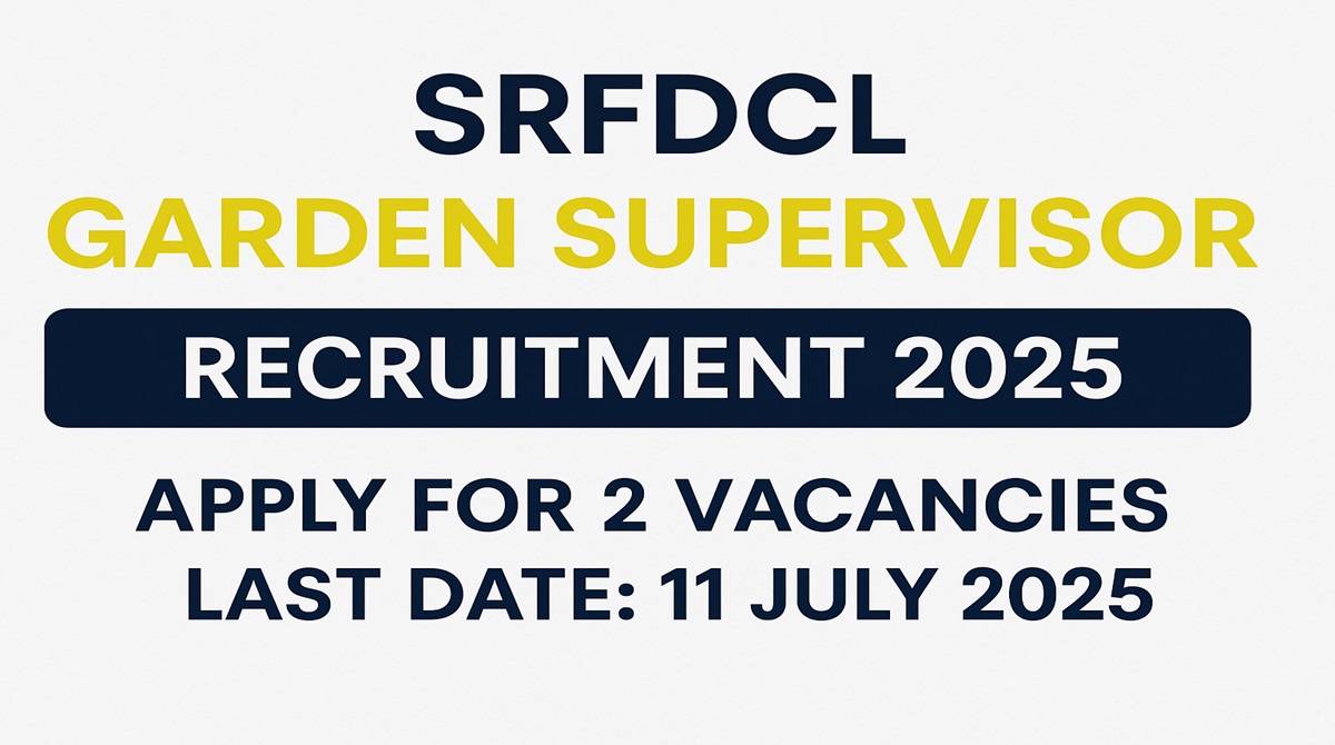 SRFDCL Garden Supervisor