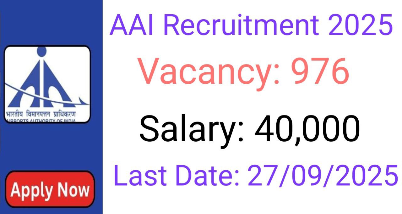AAI Junior Executive Recruitment