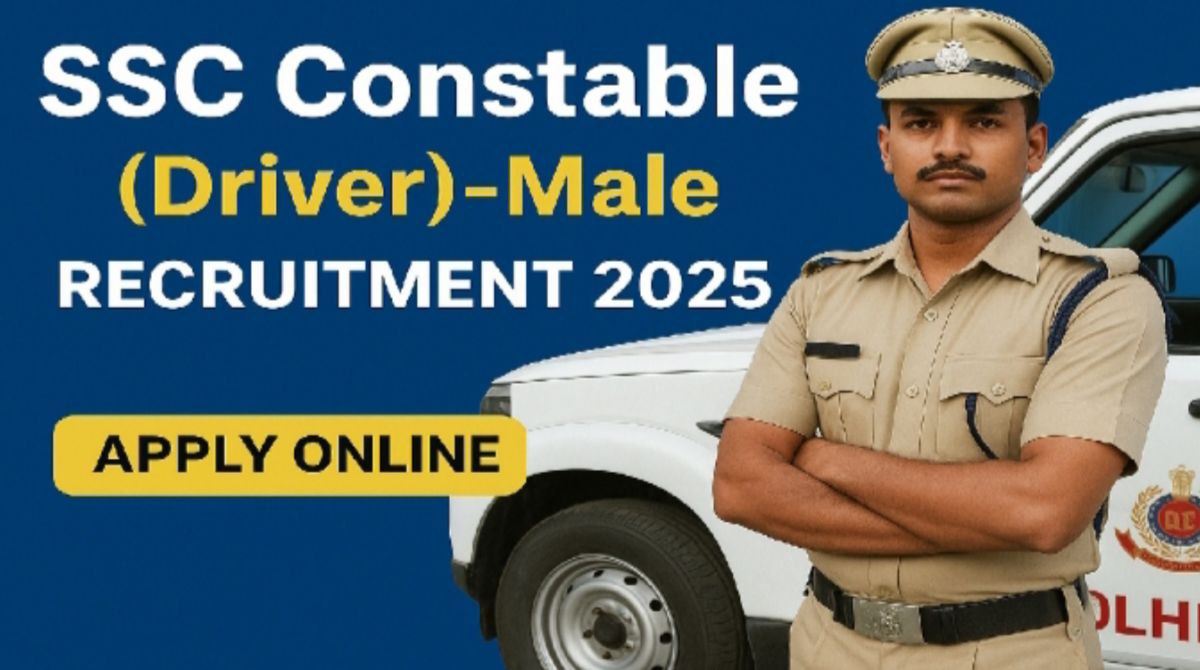 Delhi Police Constable Driver Recruitment 2025