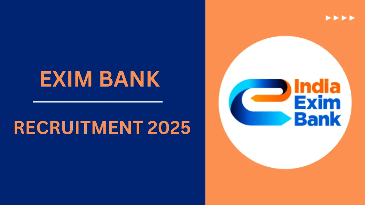 EXIM Bank Recruitment 2025
