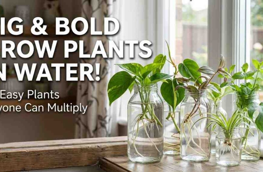 14 Best Plants To Propagate In Water Indoors
