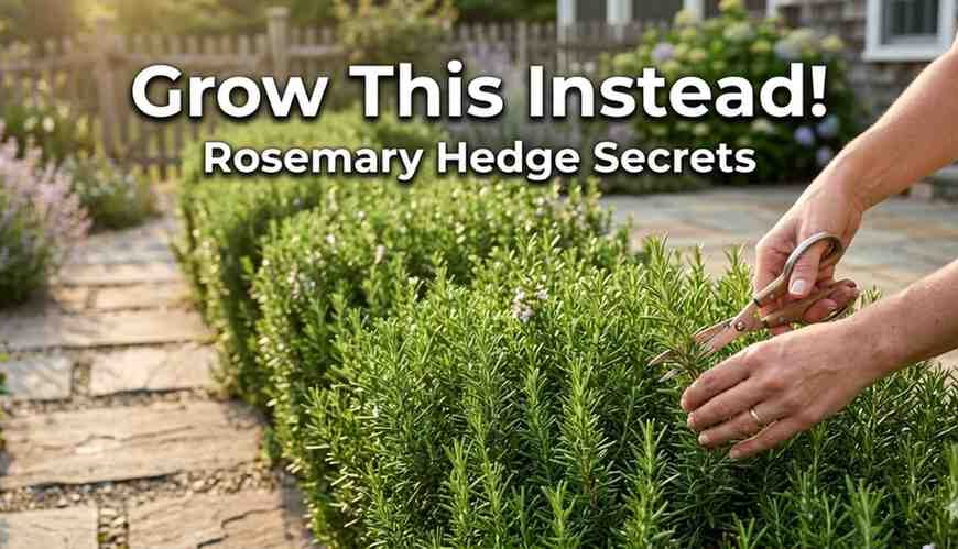 11 Reasons to Grow a Rosemary Hedge (And the Easiest Way to Do It)