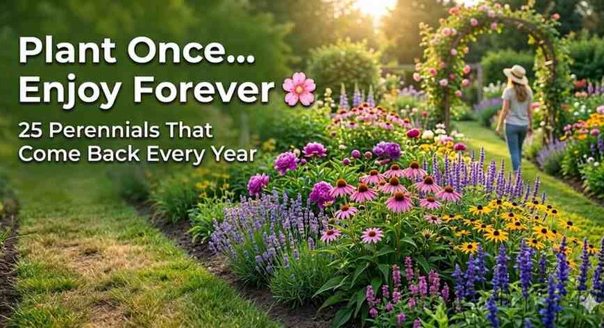 25 Perennials That Come Back Every Year