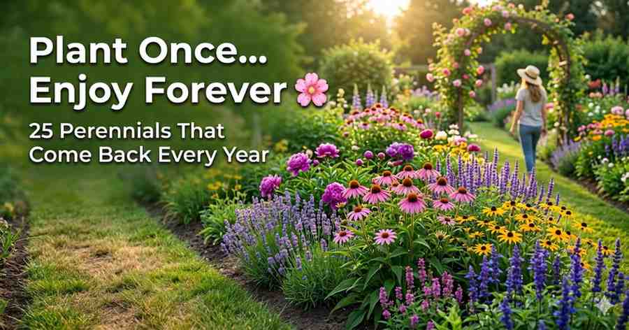 25 Perennials That Come Back Every Year