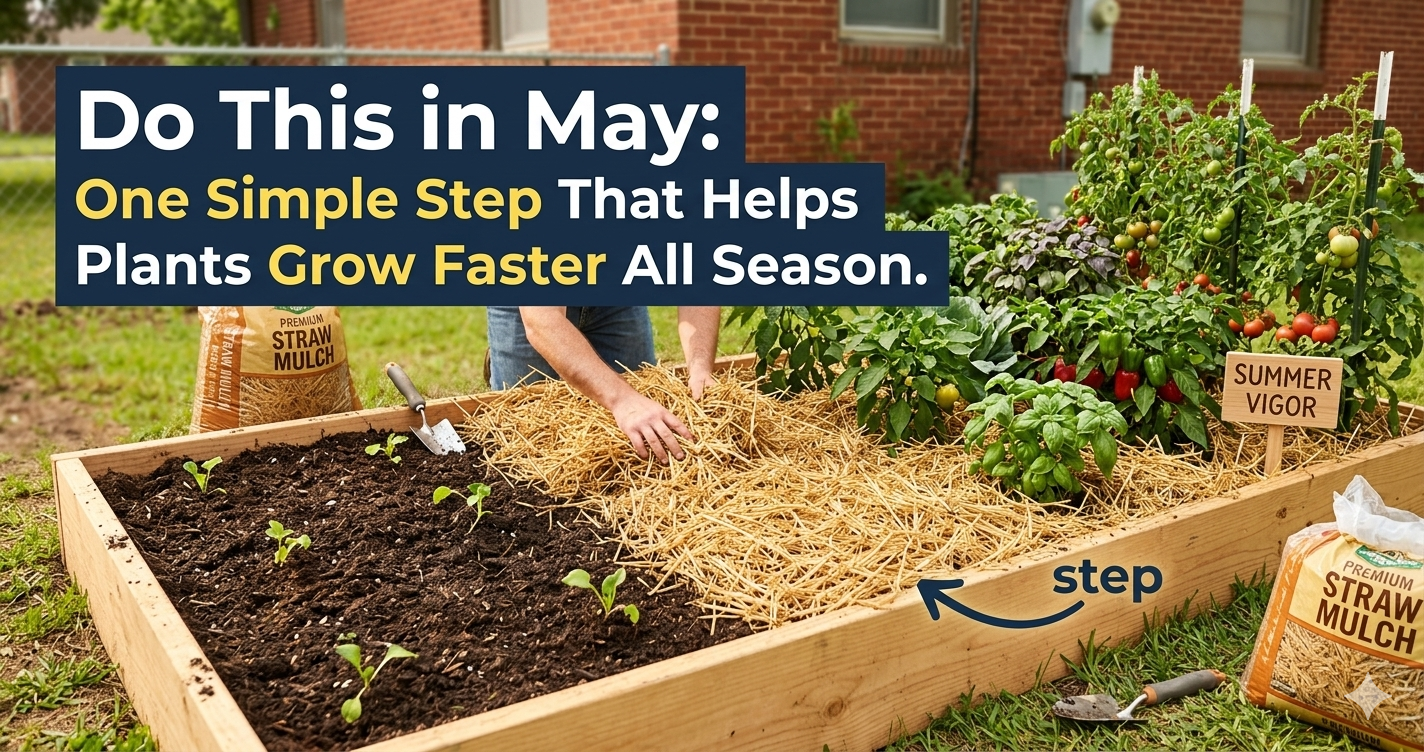 Do This in May: One Simple Step That Helps Plants Grow Faster All Season