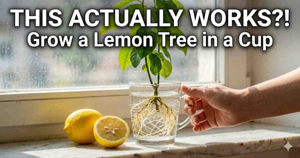 How to Plant a Lemon in a Cup: A Natural Way to Purify Air and Lift Your Mood